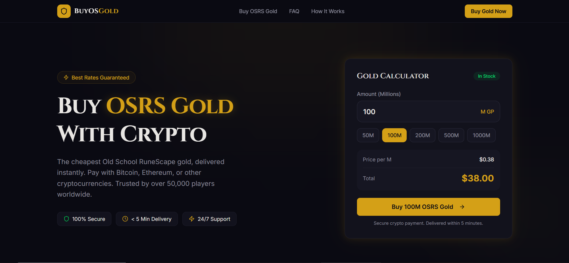 Best place to buy OSRS gold